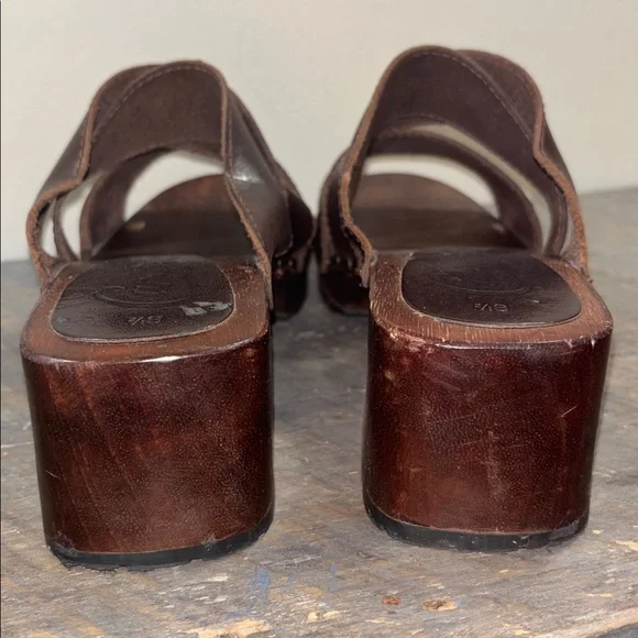 Y2K Candies Wood clog Sandals - Picture 9 of 12